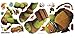 RoomMates RMK2250GM Teenage Mutant Ninja Turtles Mike Peel and Stick Giant Wall Decals