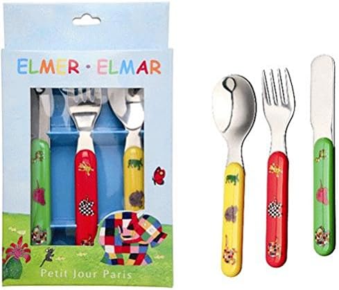 Elmer Toddler flatware set