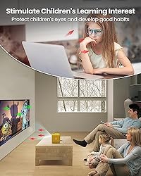 Mini Projector, ETOE Portable Projector 2023