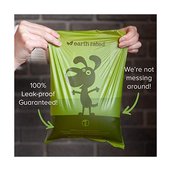 Earth Rated Dog Poop Bags, Guaranteed Leak Proof and Extra Thick Waste Bag Refill Rolls For Dogs, Lavender Scented, 270…