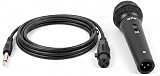 QTX Handheld Dynamic Microphone Vocal PA XLR to 6.3mm Lead Included view 3