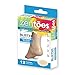 ZenToes Heel Blister Cushioned Bandages with Gel Guard Pads to Protect, Heal and Guard Skin from Rubbing Shoes - 12 Pack