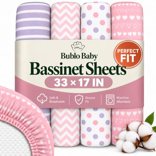 Bublo Baby Organic Bassinet Sheets