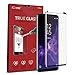 iCarez [Full Coverage Black Glass ] 3D Curved Screen Protector for Samsung Galaxy S9 (Case Friendly) Highest Quality Easy Install [ 1-Pack 0.33MM 9H ] with Lifetime Replacement Warranty