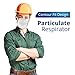 Disposable Dust Mask for face - NIOSH Certified - Safety N95 Particulate Respirator Mask (20 pack) for Cleaning, Construction, Woodworking & more