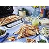 Breville-Deep-Fill-Toastie-Maker-2-Slice-Sandwich-Toaster-Non-Stick-Plates-Cooks-a-Toastie-in-5-Minutes-White-VST091 Breville Deep Fill Toastie Maker | 2 Slice Sandwich Toaster | Non-Stick Plates | Cooks a Toastie in 5 Minutes | White…