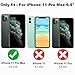 WPCase Case Compatible for iPhone 11 Pro Max 2019 6.5 Inch Smart PU Wallet Protective Flip Kickstand Cover Phone Case with Mirror Surface for iPhone 11 Pro Max-Black (6.5 Inch)
