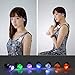 LED Earrings, 4 Pair Glowing Light Up Earrings Bright Stylish Fashion Ear Pendant Stud Stainless for Party Men Women Halloween Thanksgiving