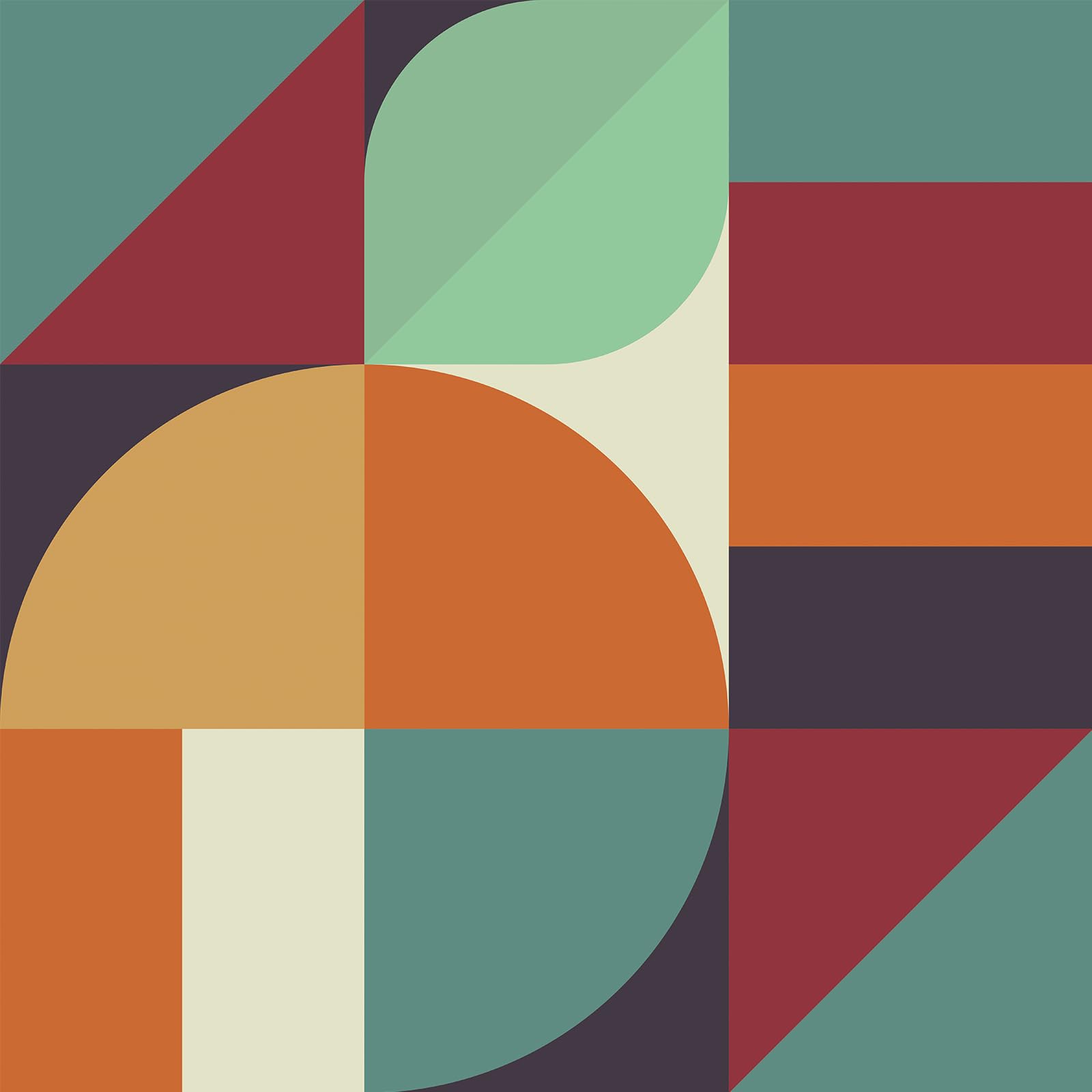 VaryPaper Peel and Stick Colorful Geometric Wallpaper 44.5cmx200cm Boho Contact Paper Patterned Sticky Back Plastic Vinyl Wrap for Funiture Art Decor Wallpaper for Living Room Bathroom Cabinet