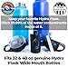 Epic Water Filters The Answer | Water Bottle Filter System Compatible with Hydro Flask/Yeti/Iron Flask/Simple Modern/Hydro Cell | USA Made Filter Removes 99.9% of Tap Water Contaminants
