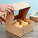 MT Products Brown Cupcake Boxes 9