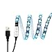 SOKATON Led Strip Lights 2M/6.6Ft TV Backlight Kit USB Bias Monitor Lighting Waterproof 5050 RGB for HDTV, Flat Screen, Desktop PC (Led Strip Lights)