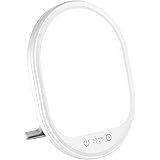 Light Therapy Lamp, UV-Free 10000 Lux Therapy Light Daylight Lamp Touch Control with 3 Adjustable Brightness Levels & 4 Timer