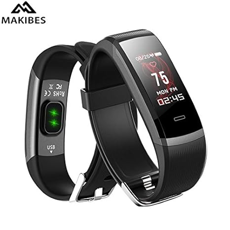 SparSmart24 Fitness Tracker Makibes HR3 con pulsómetro, IP67 ...