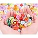 Swpeet 650 Pieces Assorted Sizes Resin Buttons 2 and 4 Holes Round Craft Buttons for Sewing DIY Crafts Children's Manual Button Painting (Mixed Color)