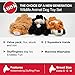 No Stuffing Dog Toys with Squeakers, Durable Stuffless Plush Squeaky Dog Chew Toy Set with Fox Skunk Lion for Small Medium and Large Dogs 3 Packs, 23-Inch