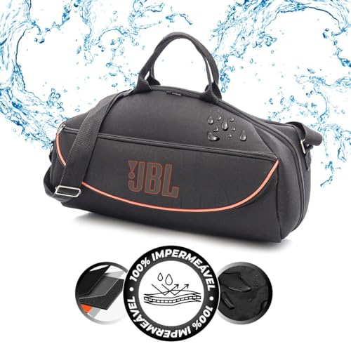 Bolsa Case Capa Bag Triboshop para Boombox 3 2 1 Com Bolso Alça Resistente - Resistente a Agua, Acolchoado Premium