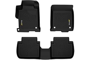 G-PLUS,Cargo Liners Compatible with Honda Accord Sedans 2013-2017, Floor Liners 1st & 2nd Row, Truck Mats All Weather Full Cover Protection