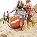 3 Foot Giant Inflatable Football - Jumbo Playground Blow Up Beach Ball Kickball Outdoor Backyard Lawn Poolside Game for Kids Adults
