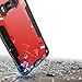 Zizo Proton 2.0 Series Compatible with Samsung Galaxy S8 Plus Case Military Grade Drop Tested with Tempered Glass Screen Protector Black RED
