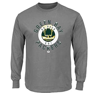 NFL mens Packers L/S Tee Screen Tee 51xtvGeboKL