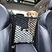 STARROAD-TIM Dog Car Barrier Vehicle Pet Barrier Backseat Mesh Dog Car Divider Net with Adjusting Rope and Hook Suitable for SUV Pickup and Small Car