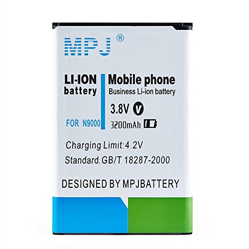 Mpj 3200mah rechargeable battery for samsung galaxy note 3 iii, n…