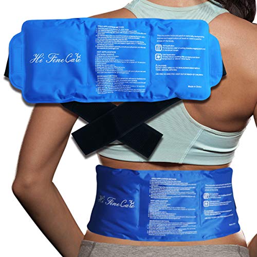 Pain Relief Flexible Ice Pack for Injuries Hot & Cold Therapy Reusable