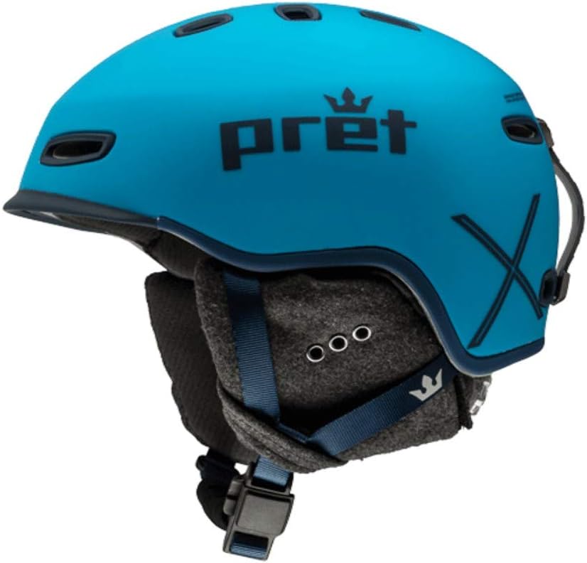 Pret 2019 Cynic X Ski Snow Helmet - Signature Blue & Medium