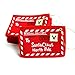 Y wang 12 Pieces Christmas Envelopes to Santa Christmas Santa Wishing Letter Mailing Envelopes Claus Candy Bag Money Card Gift Holdersthumb 1