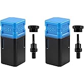 ZIOJOVK 2PCS Riveting nut Tool Replacement Mandrel, Metric and SAE Mandrel (10-24)