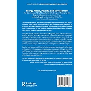 Energy Access, Poverty, and Development: The Governance of Small-Scale Renewable Energy in Developing Asia (Routledge Studies in Environmental Policy