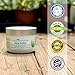 Hawaiian Aloe Vera Butter for Skin Rejuvenation, Hydrating & Healing Face & Body Moisturizer Skin Cream, Organic & Natural Ingredients, Replace Organic Aloe Gels, Juices & Lotions, No Additives, 8 oz