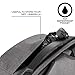 XD Design Bobby Duffle Compact Anti Theft Waterproof Travel Laptop Backpack with Organizational Pockets, Holders, and Dividers, Gray