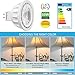 Torkase 10 Pack MR16 LED Bulbs, 5W 12V, GU5.3 Bi-Pin Base, 40 Degree Spot Light, 50-Watt Equivalent, 500-Lumen, Non-Dimmable, 3000K Warm White Landscape Track Lighting