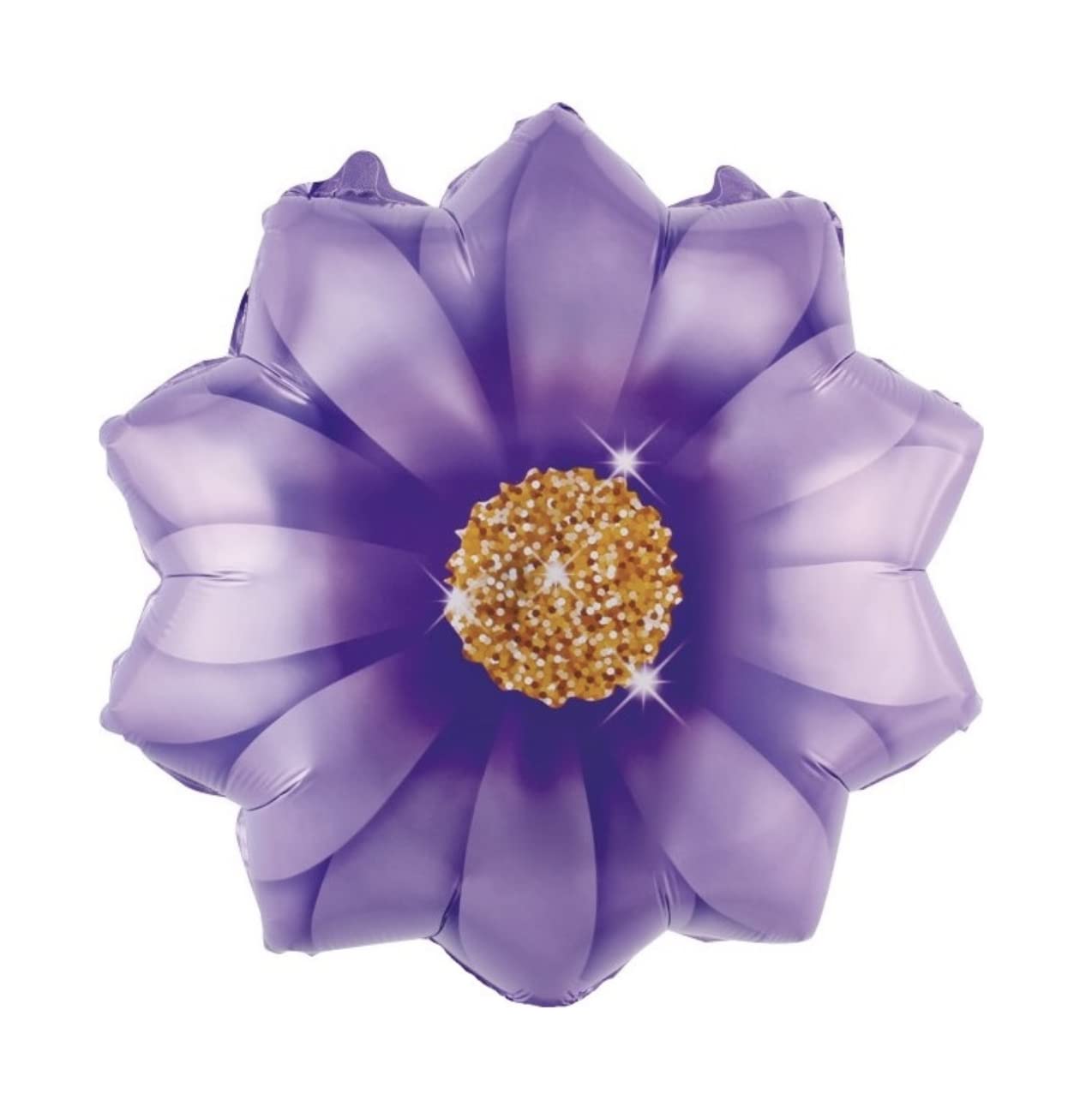 Purple Flower Garden Foil Balloon, 45cm (2 pack) — image 1