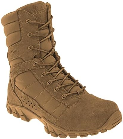 E08670 Bates Men's Cobra Hot Wearther Uniform Boots - Coyote - 6.5 - M