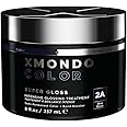 XMONDO Color Blue Black Color Depositing Mask & Semi-Permanent Hair Dye Super Gloss Infused with Bond Boosters for Nourishment, Revitalize & Repair, Vegan Formula, 8 Fl Oz