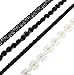 FIBO STEEL 1-4 Pcs Lace Choker Necklace for Women Girls Tattoo Necklace