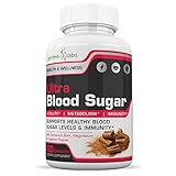 Blood Sugar Support Supplements – Natural Sugar Control and Blood Regulator Supplement with Cinnamon Bark, Magnesium, Cayenne Pepper – Boost Vitality and Manage Blood Sugar – 60 Capsules