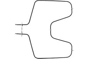 WUVYFWN WB44K10005 WB44K10001 Oven Bake Element Compatible With GE Hotpoint Americana Oven RBS360DM4BB RB526h3WW,RB757BH1WH,RB787WH1WW,RBS160DM4WW-Replaces PS249238,AP2030964,PD00001066 Oven Element