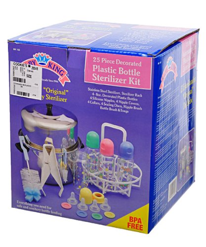 Plastic Bottle Sterilizer Kit 25 Pcs the 