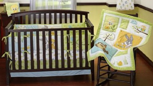 baby looney tunes crib set walmart