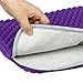 Laptop Sleeve, EveCase 15~15.6 inch Diamond Foam Splash & Shock Resistant Neoprene Universal Sleeve Zipper Case Bag for Chromebook Ultrabook Laptop Notebook Computer - Purple