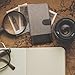 kwmobile Wallet Case Compatible with Xiaomi Redmi Note 4 / Note 4X - Case Fabric and Faux Leather Phone Flip Cover - Grey/Black