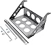 Allstar Performance Battery Tray, Lightweight, 12 in Length x 7.25 in Wide, Frame Hooks, Hardware Included, Steel, Natural, Kit