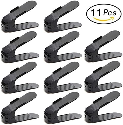 Shoe Organizer Space Saver Slotz Storage Rack Holder - Pack of 11 Anthony Wong (11)