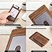 Garigolden Money Clip, Leather RFID Blocking Wallet for Men(Vintage Brown)