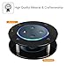 Fintie Portable Acrylic Stand Guard for Amazon Alexa Echo Dot - Enhanced Strength and Stability Station Holder Jet Black (SAAD037AD-US)