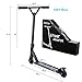 Sanview Freestyle Pro Stunt Scooter Durable Frame 100mm Wheels (Black A)